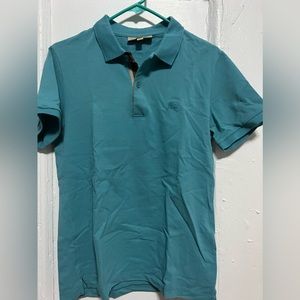 Burberry polo shirt with horse logo